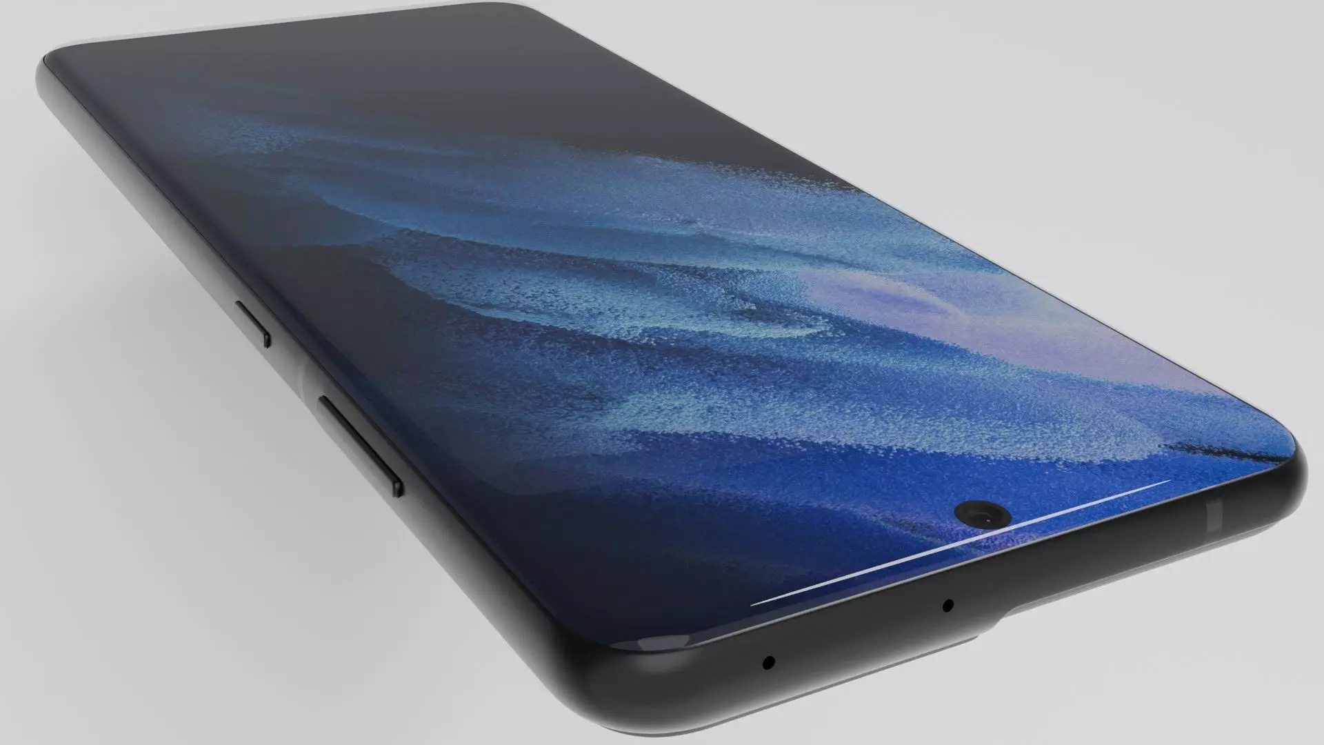 Samsung Galaxy S21 Ultra 3D Model High Quality Smartphone Render Low-poly 3D model_4