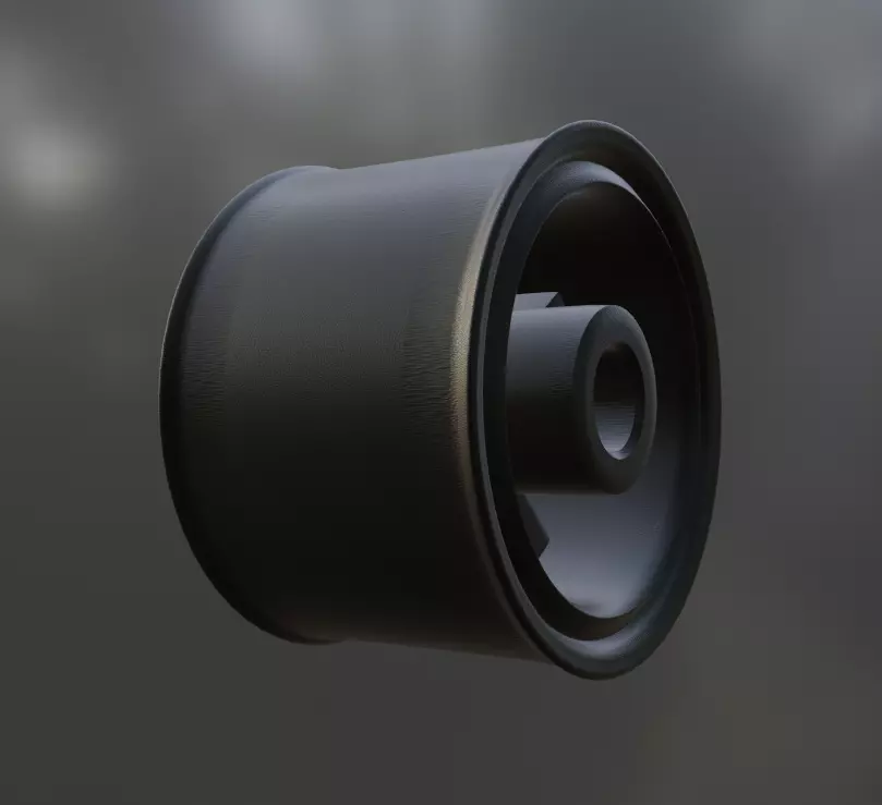 maz truck wheel and tire 3d print model 3D print model_7