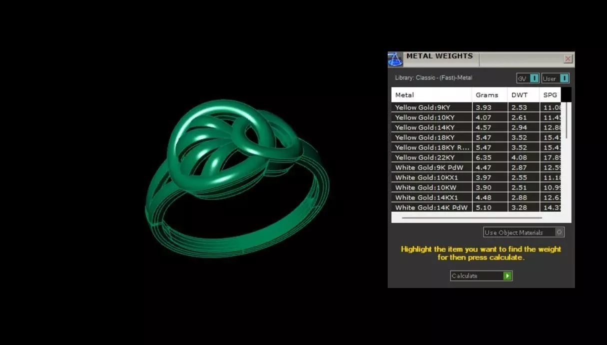 Rings 3D print model_3