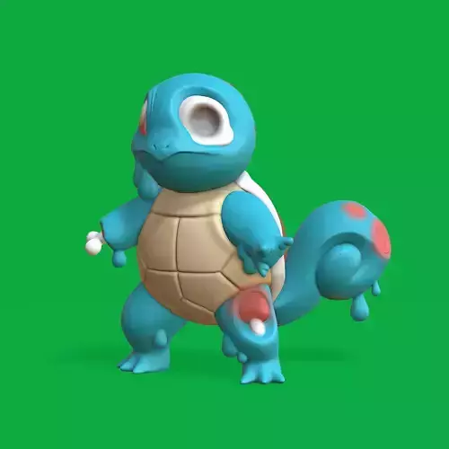 Squirtle zombie - 75mm