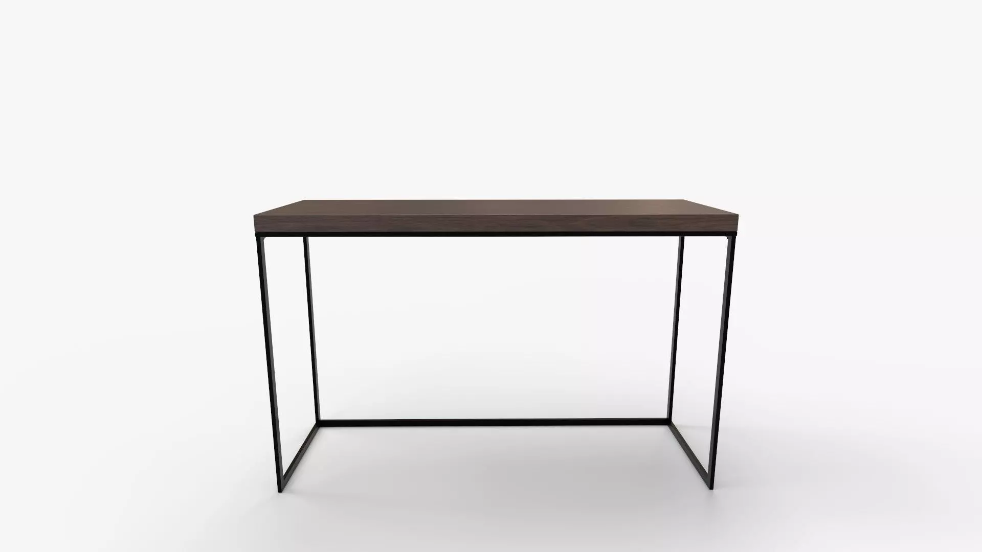 Corneau Metal and Wood Console Table 3D model_9