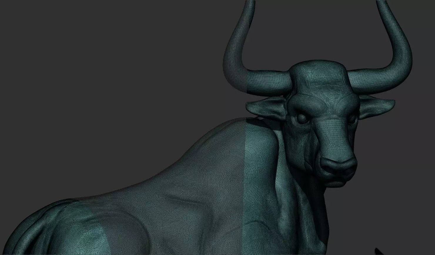 Taurus Bull 3D Printable Model 3D print model_12