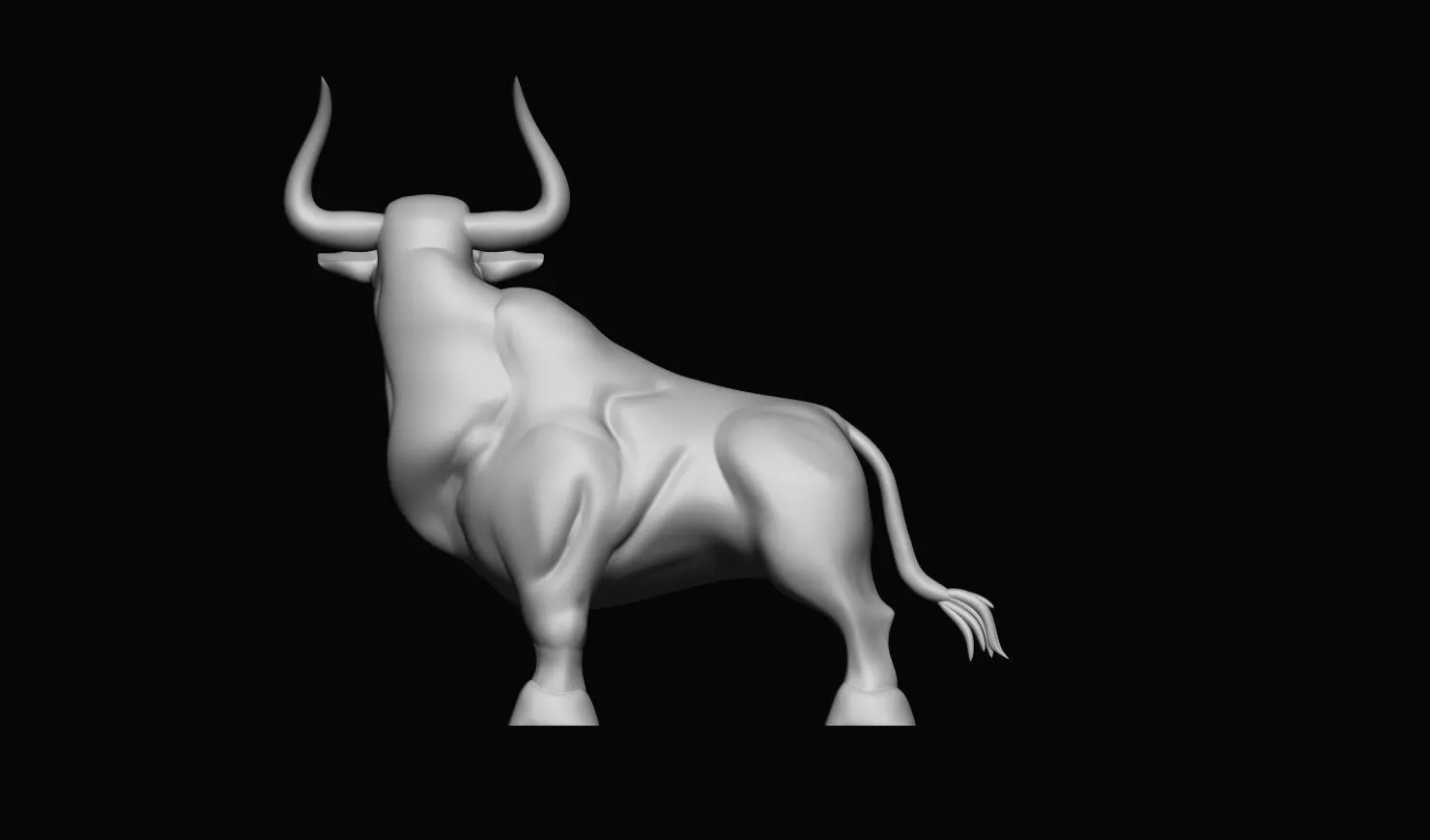Taurus Bull 3D Printable Model 3D print model_2