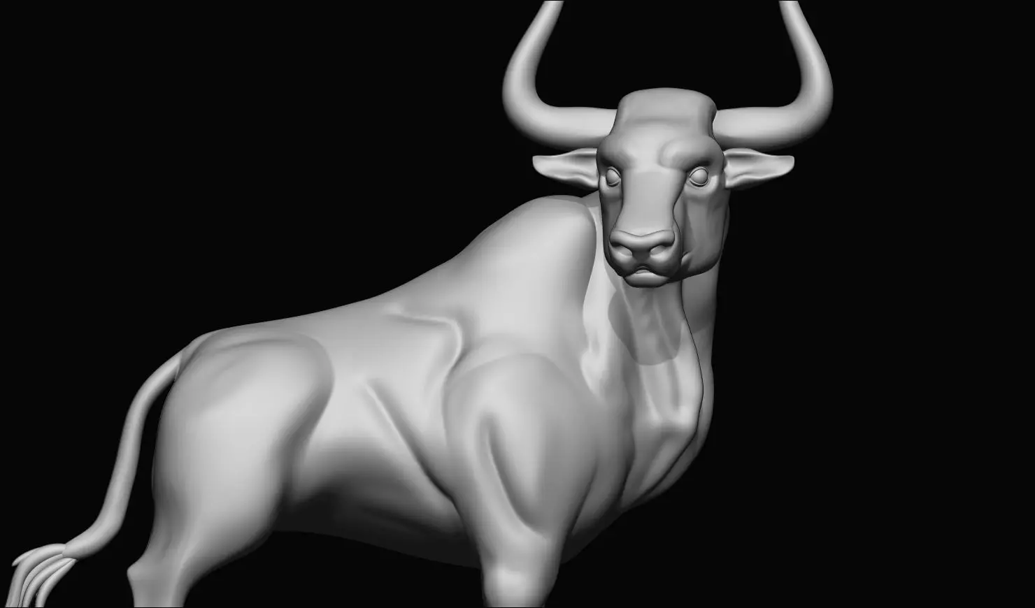 Taurus Bull 3D Printable Model 3D print model_6