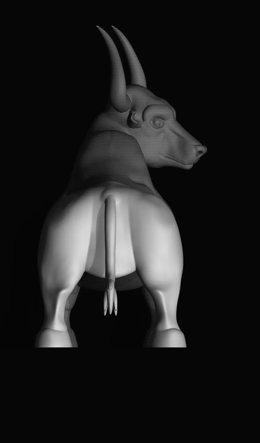 Taurus Bull 3D Printable Model 3D print model_8
