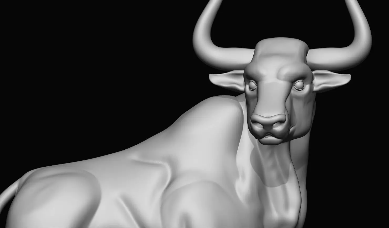 Taurus Bull 3D Printable Model 3D print model_4
