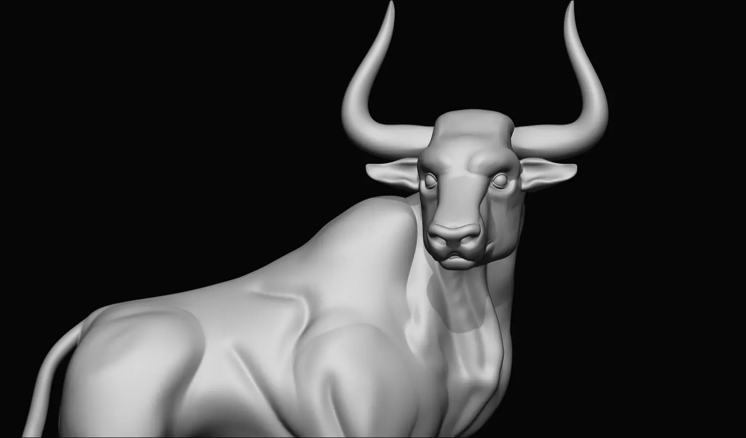 Taurus Bull 3D Printable Model 3D print model_5
