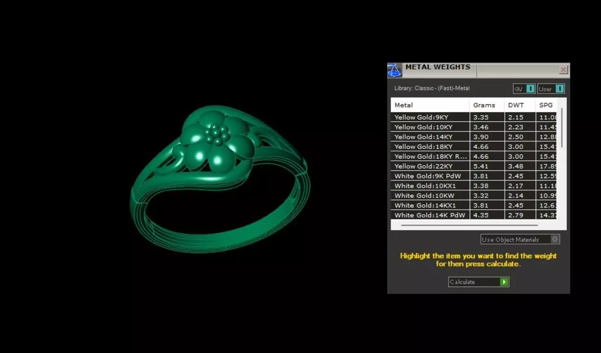 Rings 3D print model_3