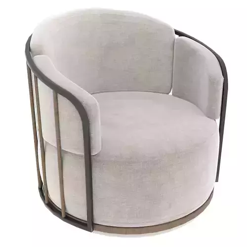 Modern Swivel Armchair