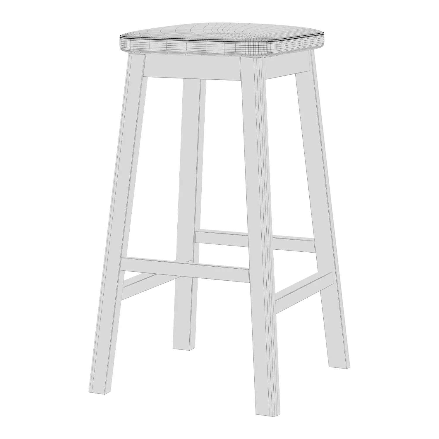 Livermore Bar Stool Rowico Home 3D model_3