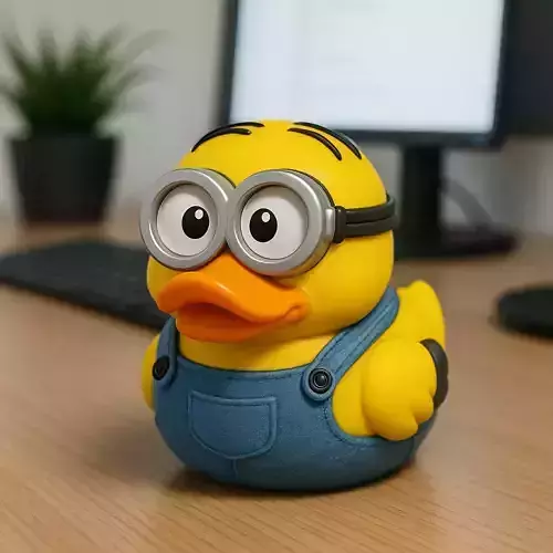 Rubber Duck - Minion statue - 3D print
