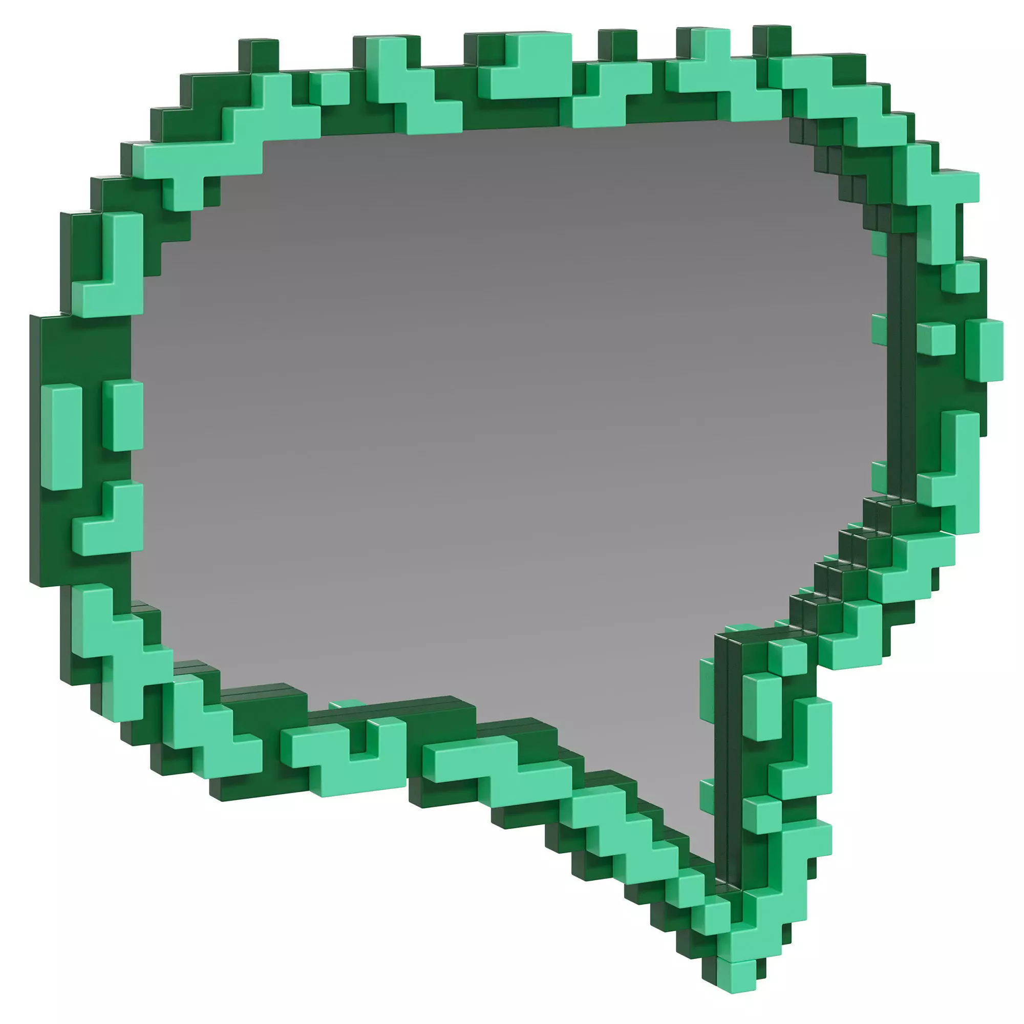 Pixel mirror Message by Seletti 3D model_1