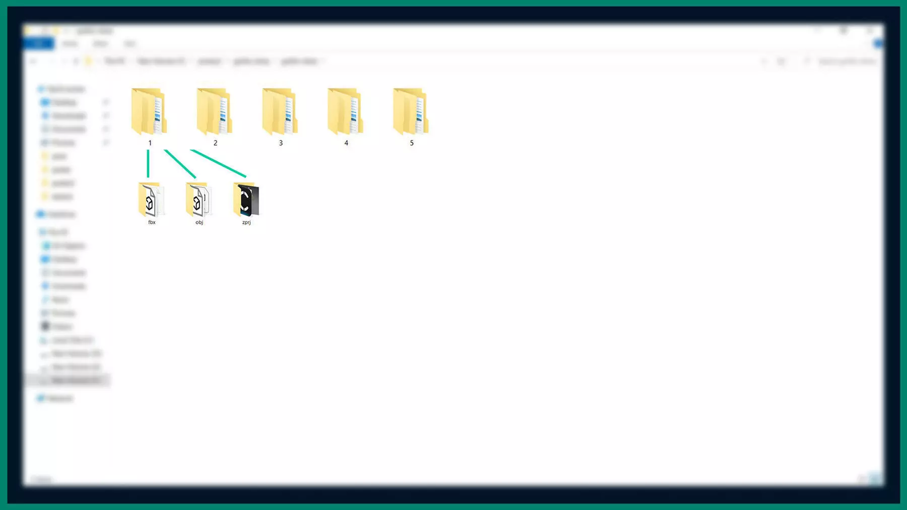 5 female pirate corset 3D model_11