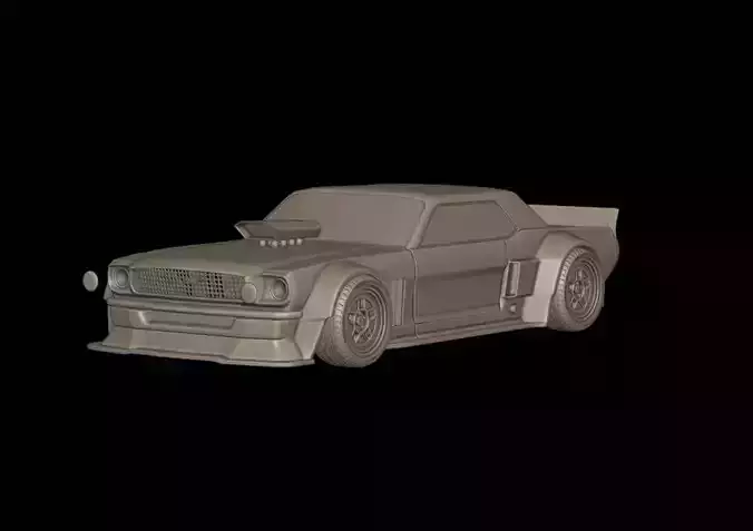 Mustang Hoonicorn 3d print model