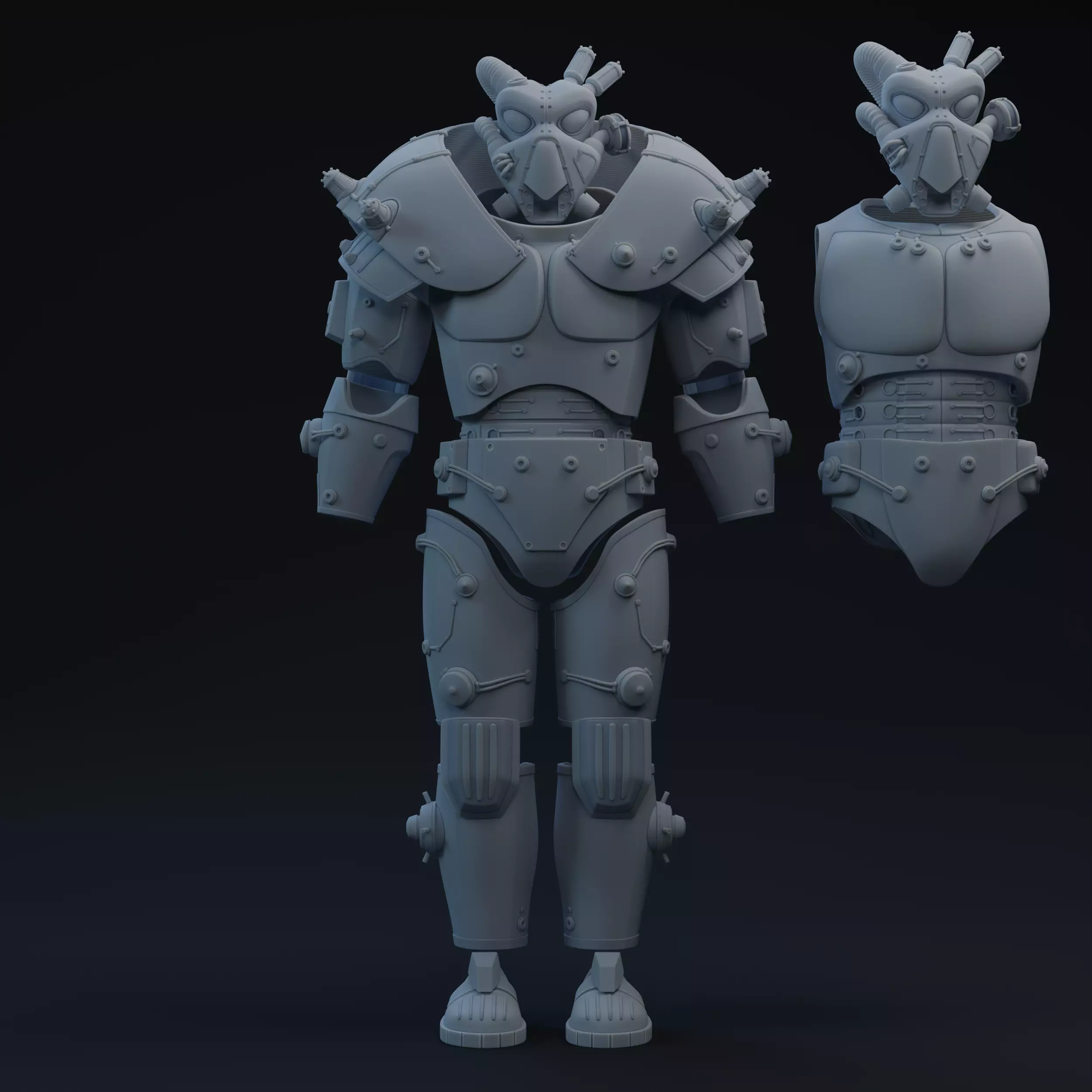 One Twelfth Scale F2 F3 FNV APA Tesla Printable Kit 3D print model_0