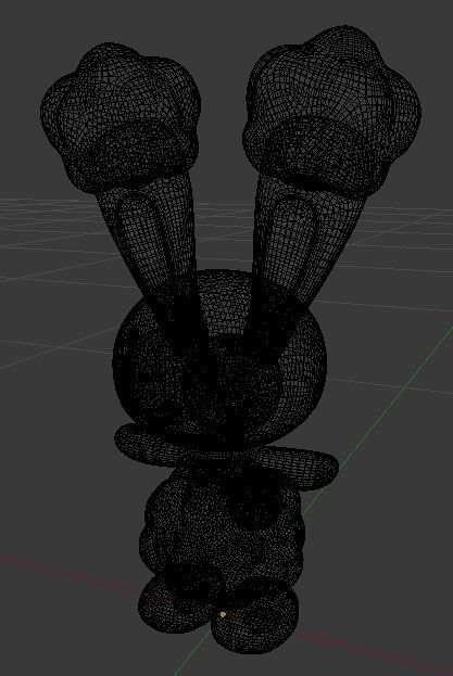 Buneary Pokemon 3D model_6