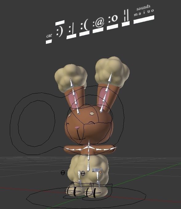 Buneary Pokemon 3D model_4