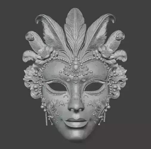 Carnival Ornate Masquerade Mask