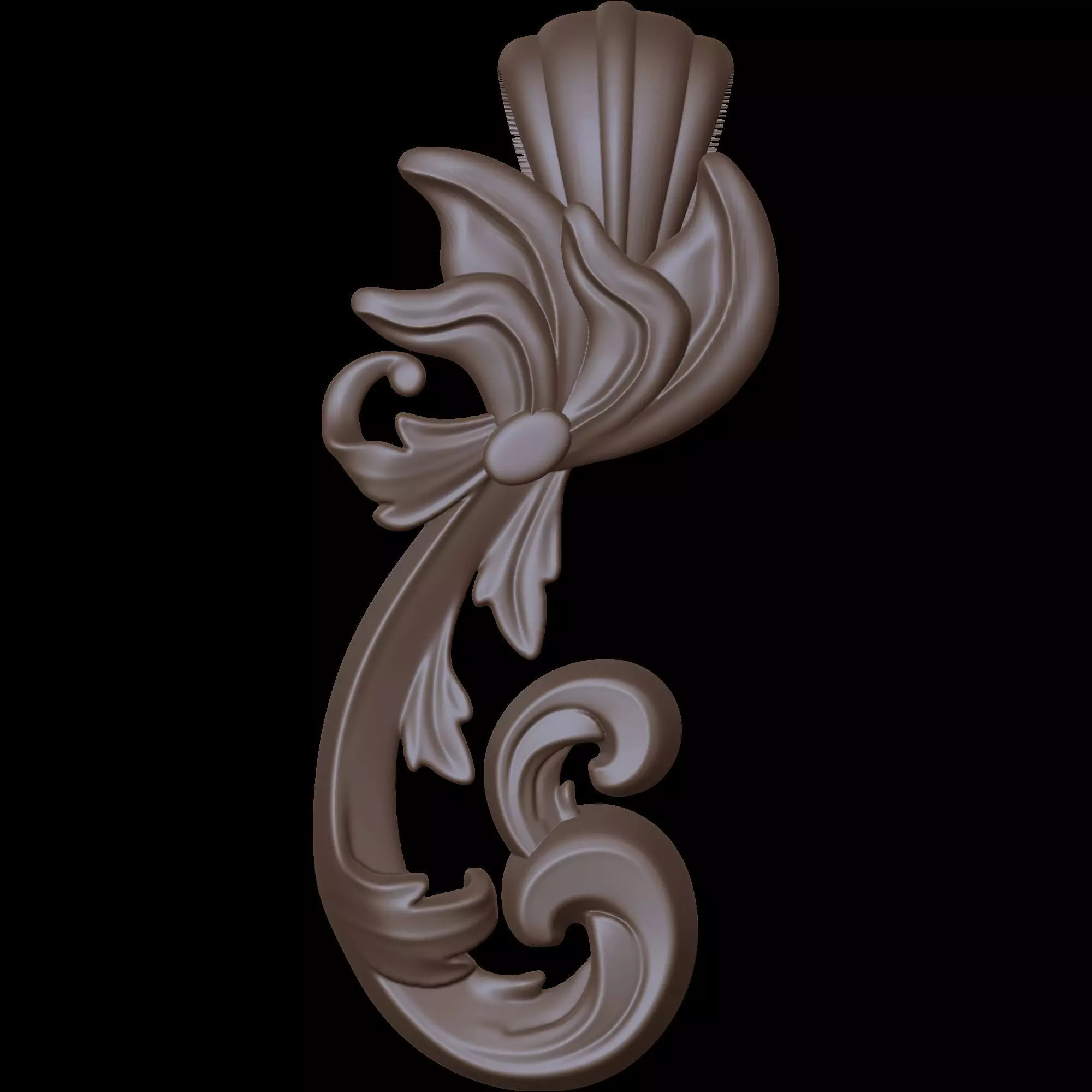 Designer Ornament Pendant 3D print model_4