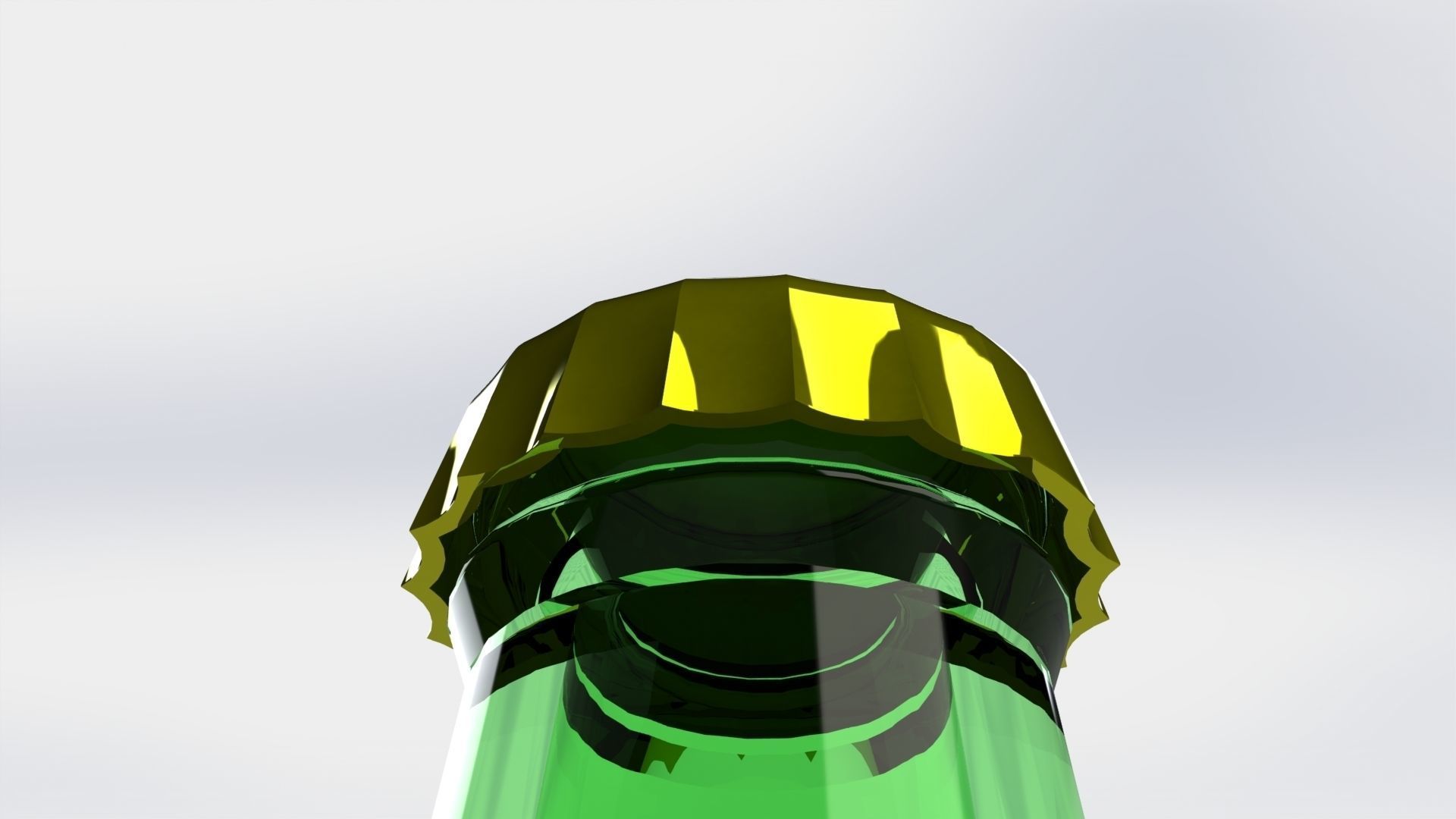 Bottle beer 3D model_7