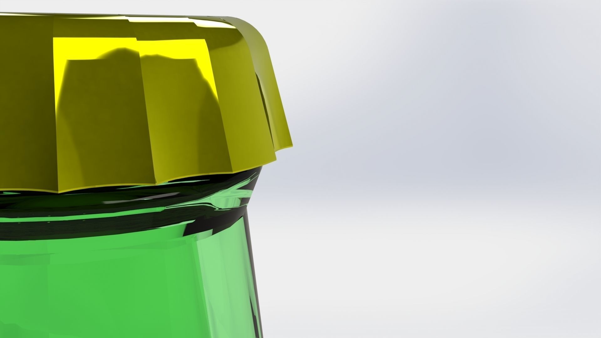 Bottle beer 3D model_5