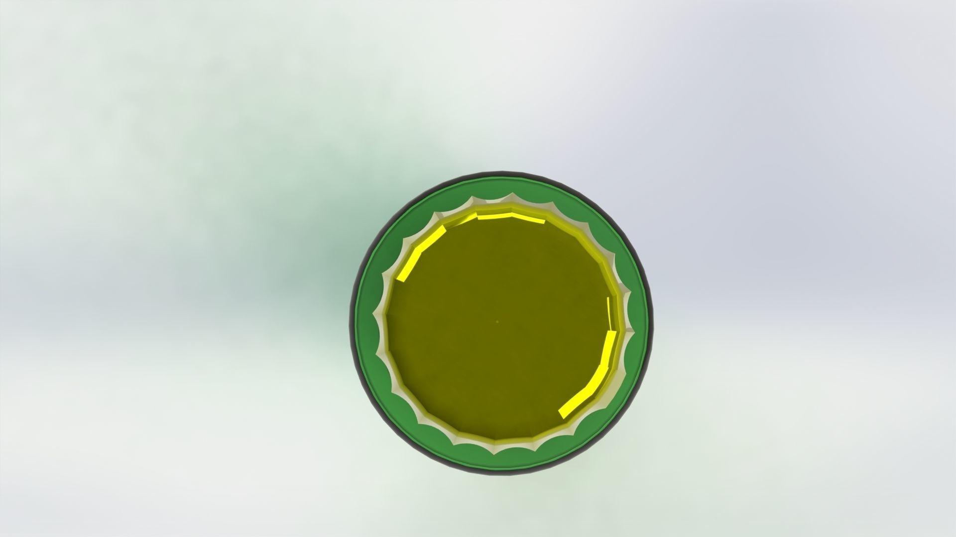 Bottle beer 3D model_4