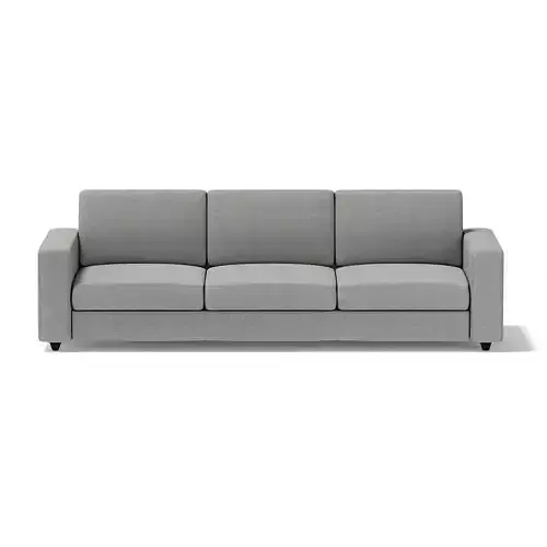 Grey Three Seat Sofa