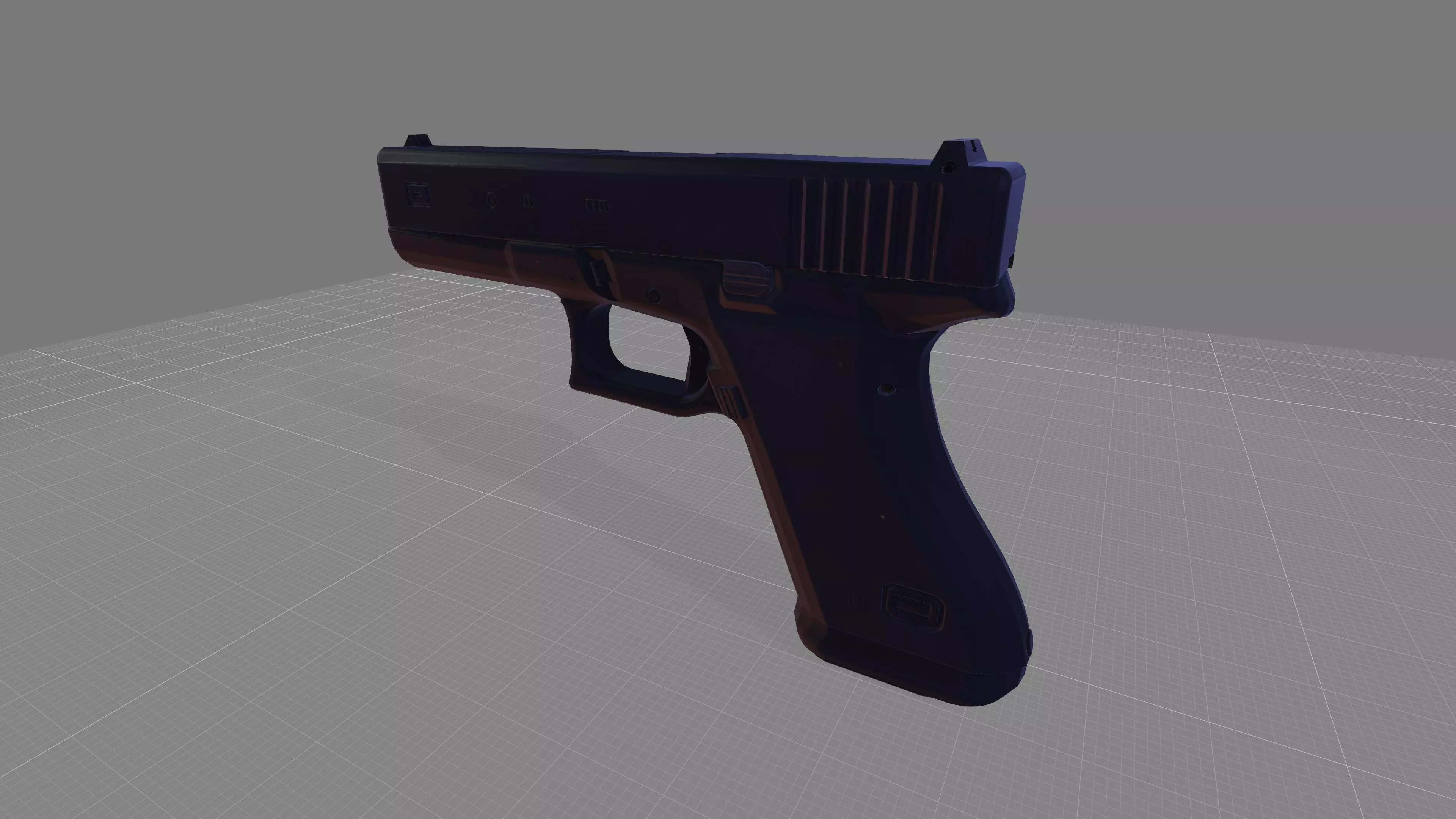 Modern Weapon Pack PBR Ready Low-poly 3D model_20