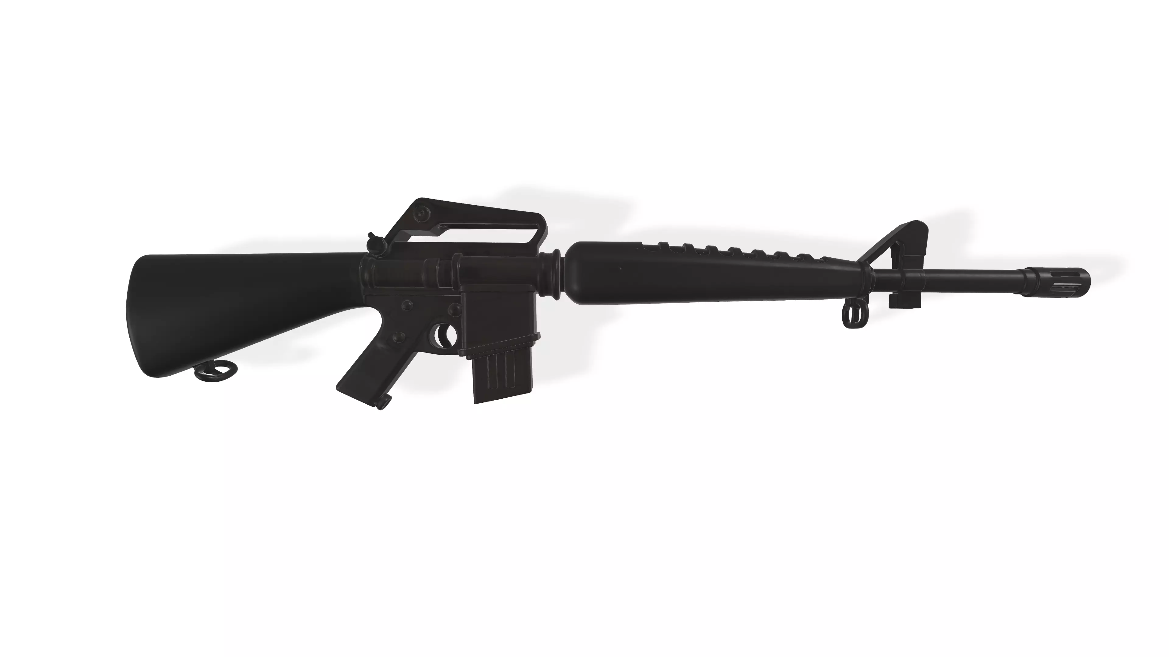 Modern Weapon Pack PBR Ready Low-poly 3D model_2