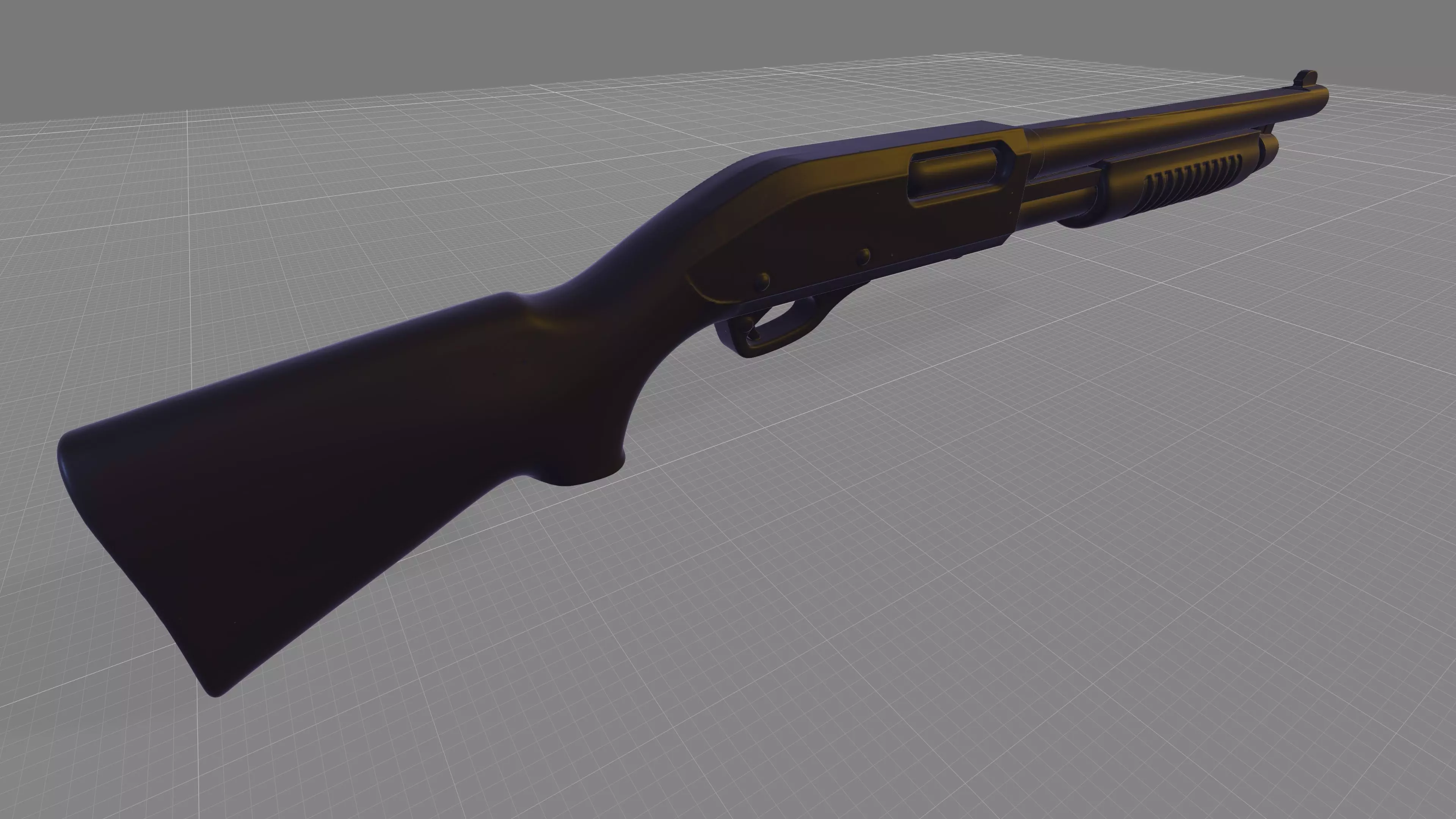 Modern Weapon Pack PBR Ready Low-poly 3D model_23