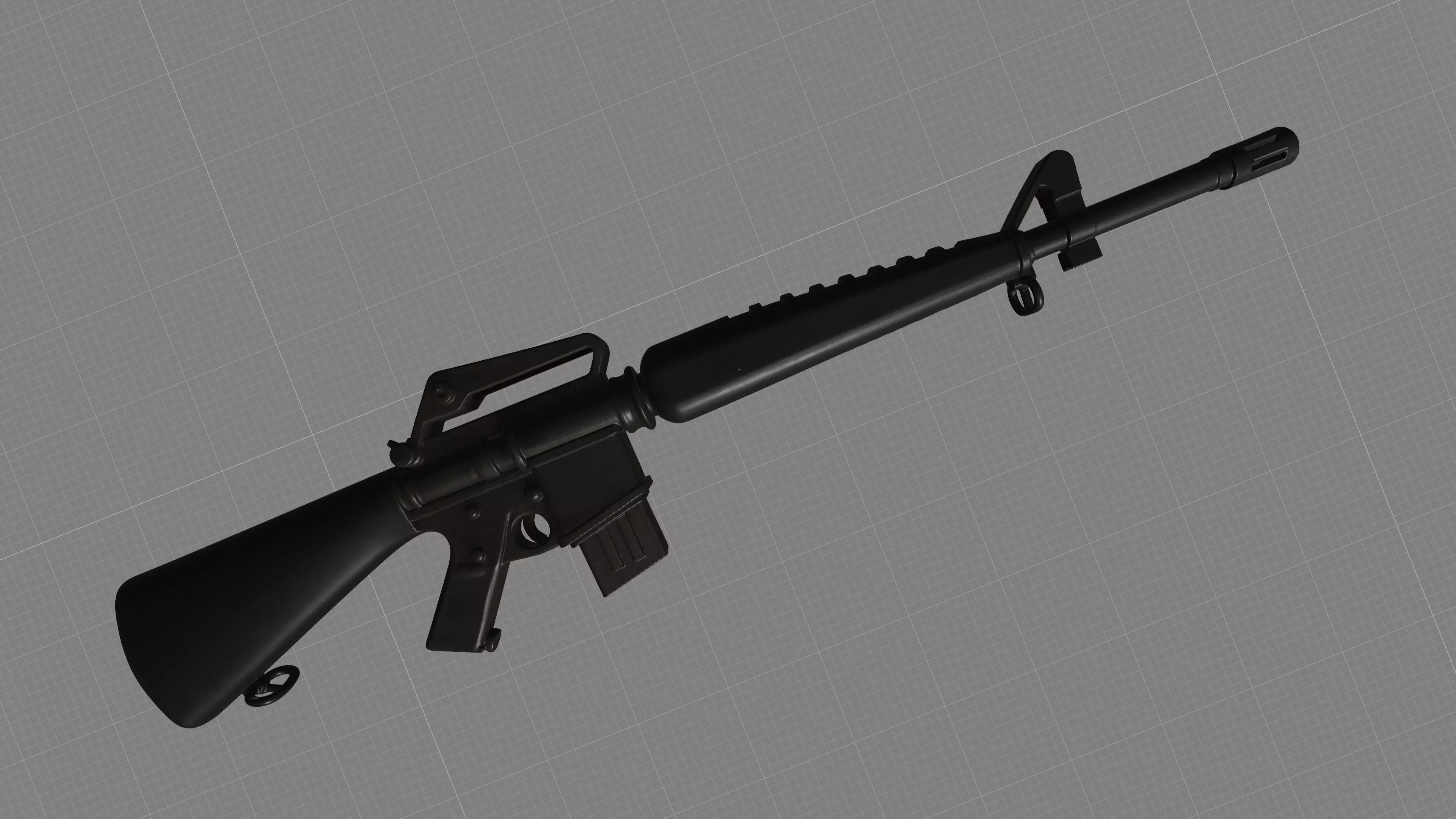 Modern Weapon Pack PBR Ready Low-poly 3D model_27