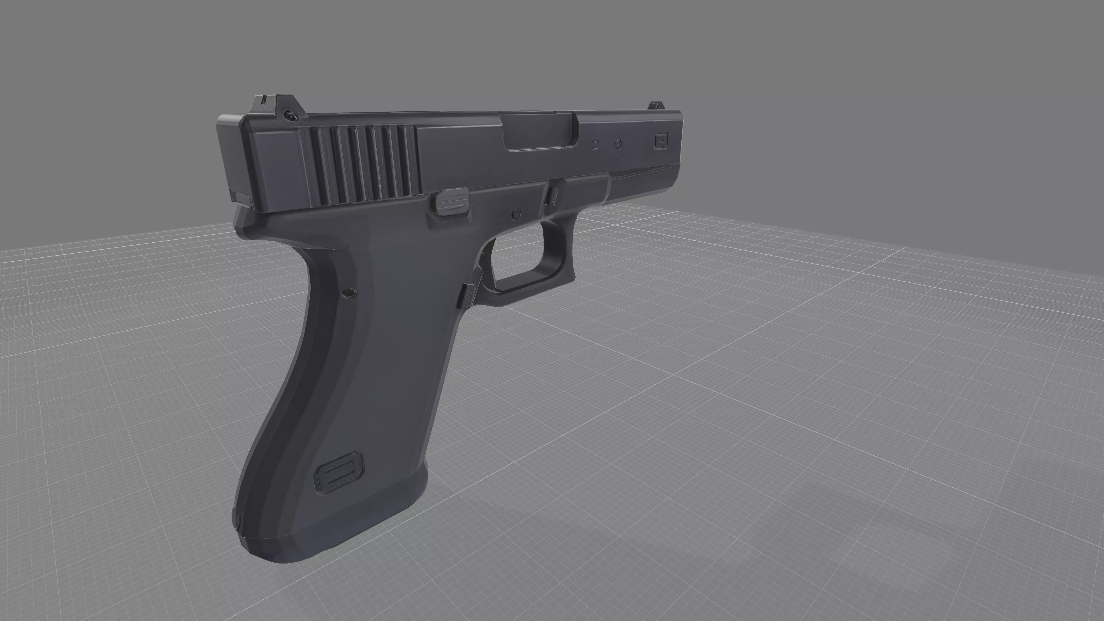 Modern Weapon Pack PBR Ready Low-poly 3D model_9