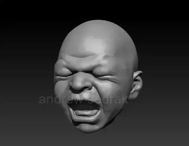  crying baby  3D print model