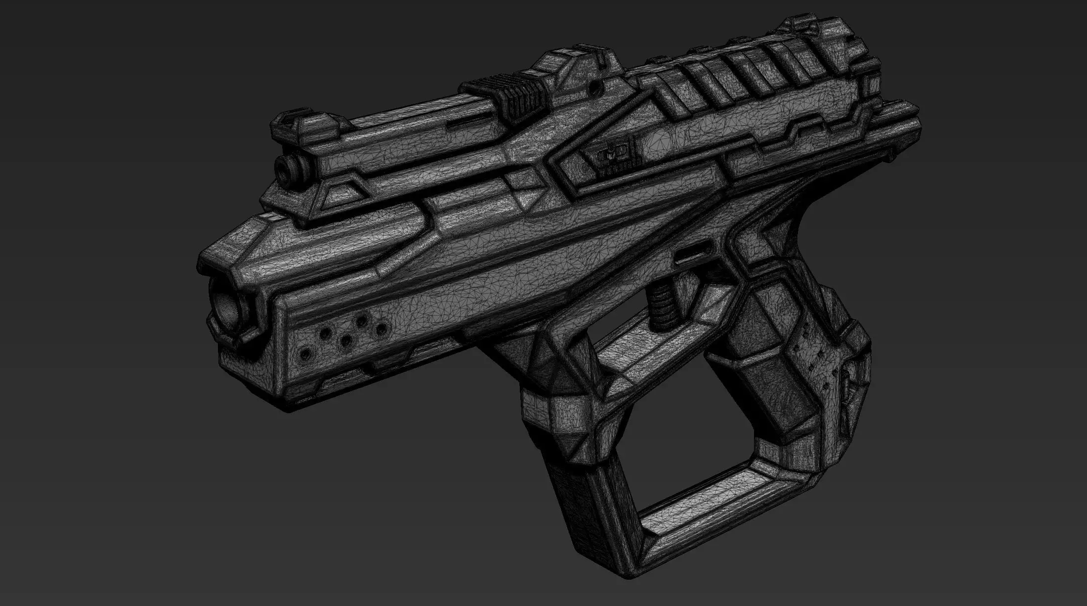 3D Printable Sci-Fi Weapon Part 9 3D model_9