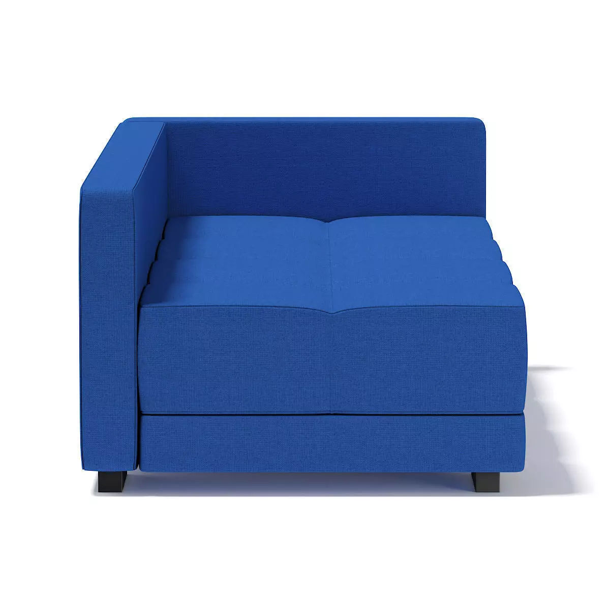 Blue Corner Sofa 3D model_0