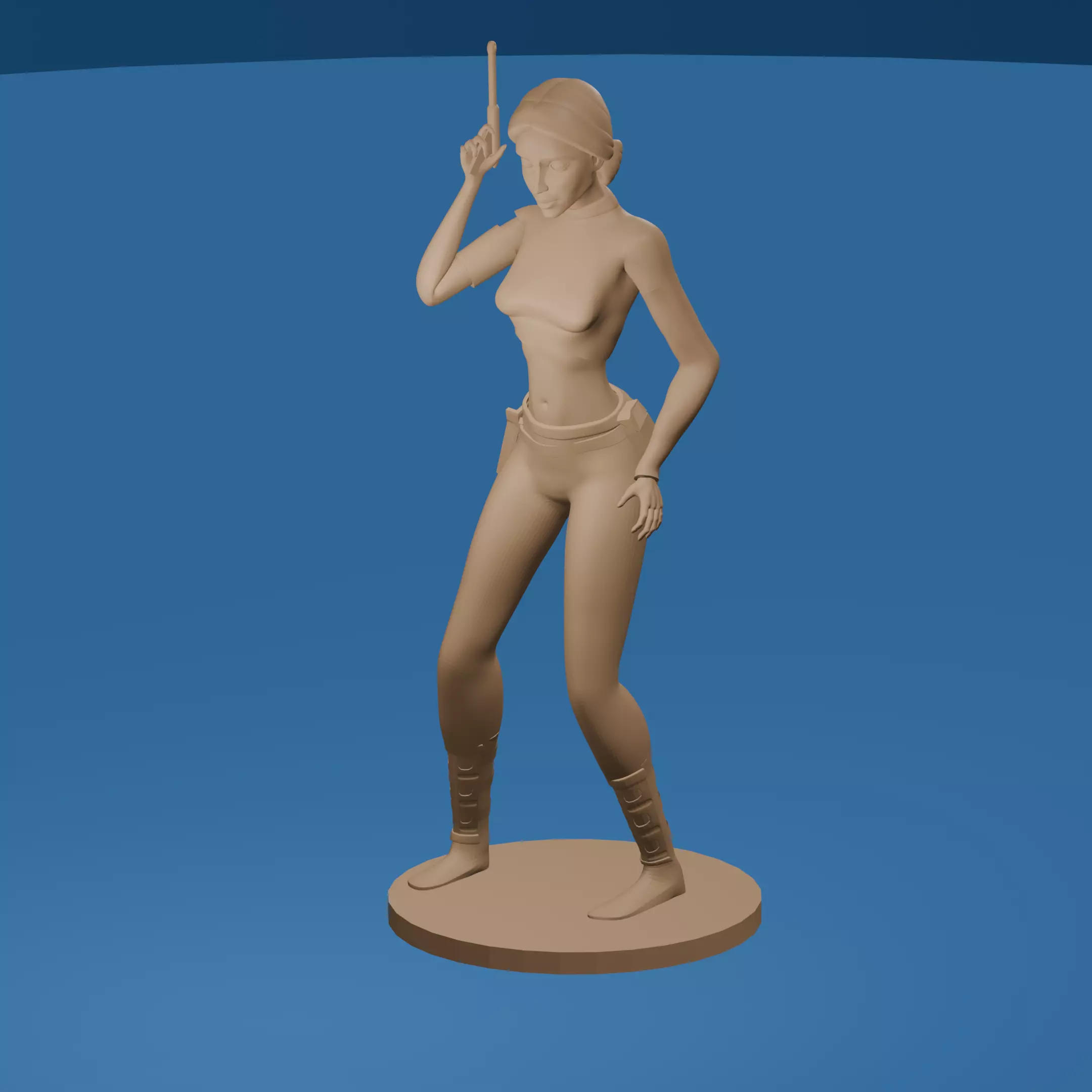 Galactic Senator Heroine 3D print model