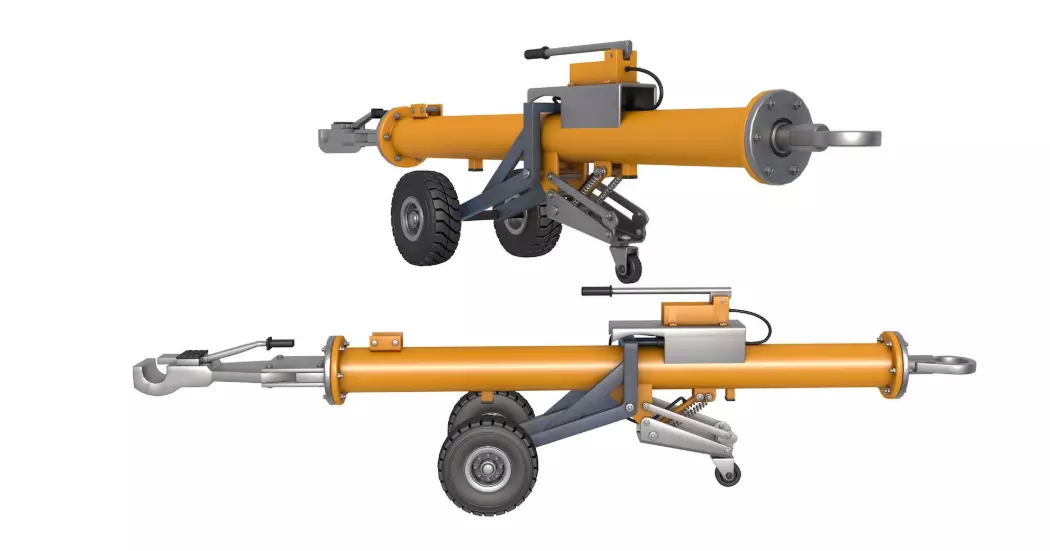 Aircraft Towbar 3D model