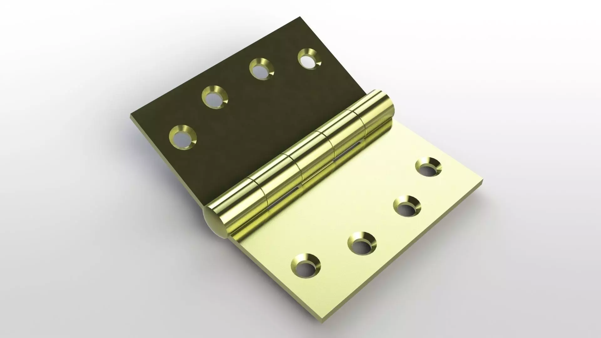 Door Hinge 3D model