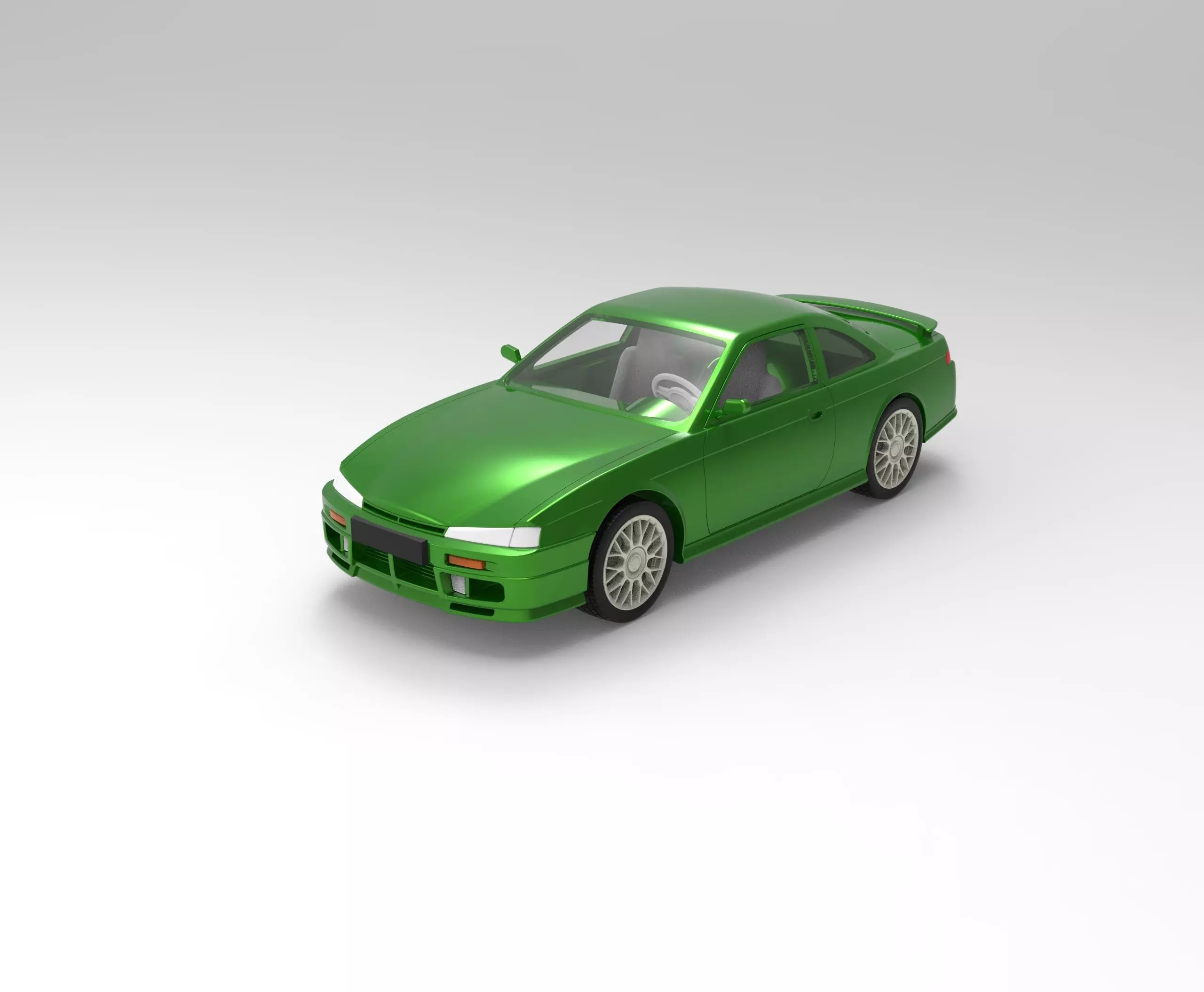 Nissan Silvia S14 scale 1 to 10 3D print model