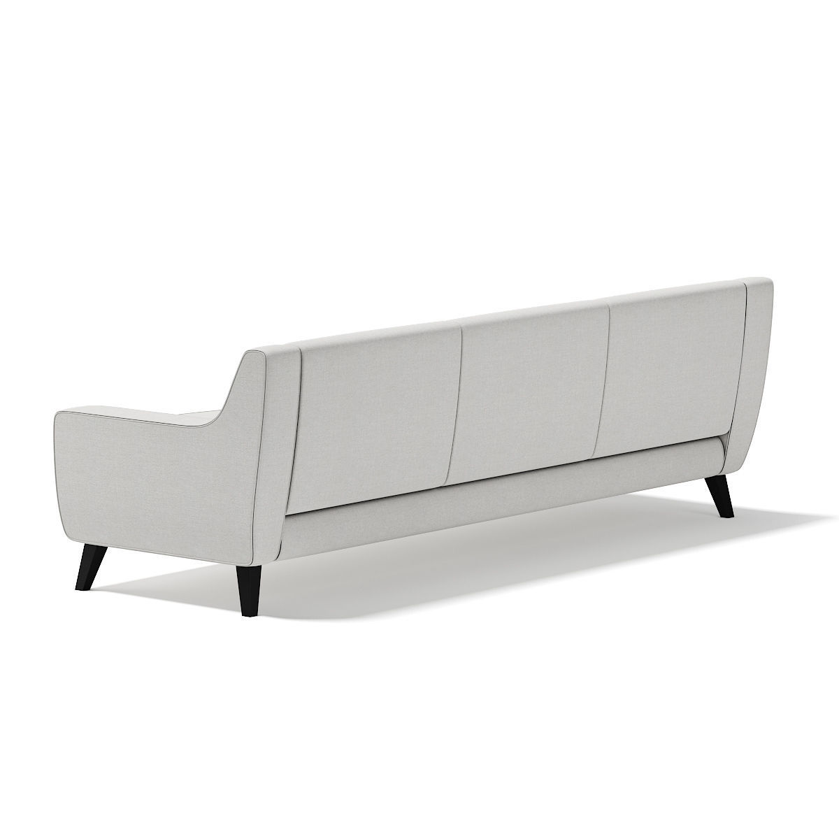 Light-Grey Three Seat Sofa 3D model_4