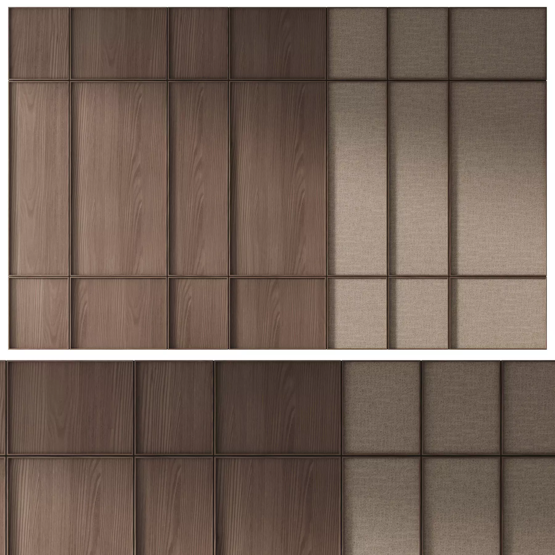 Decorative V76 Wall Panels 3D model_0