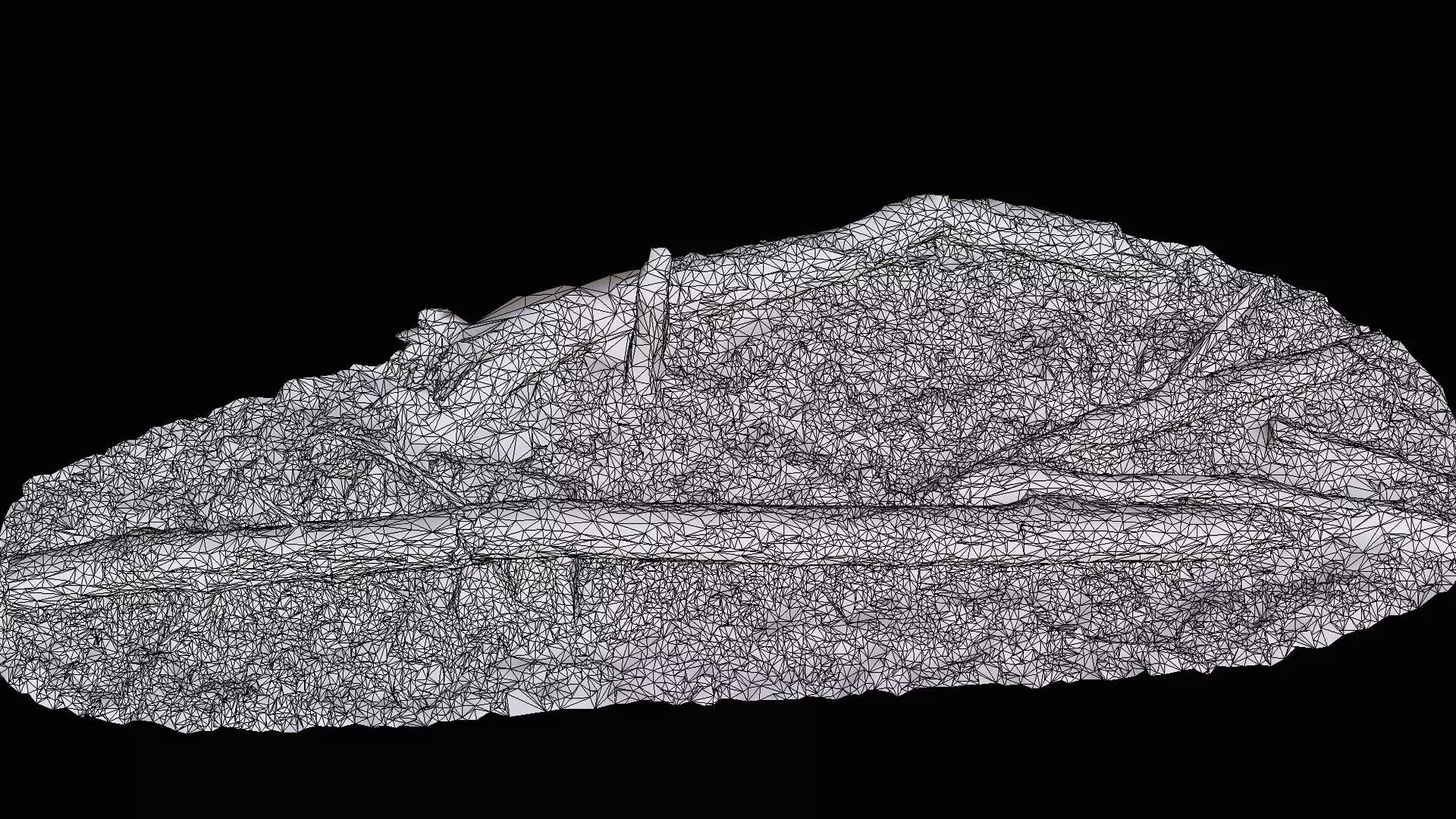 broken tree trunks forest ground PBR photogrammetry Low-poly 3D model_7