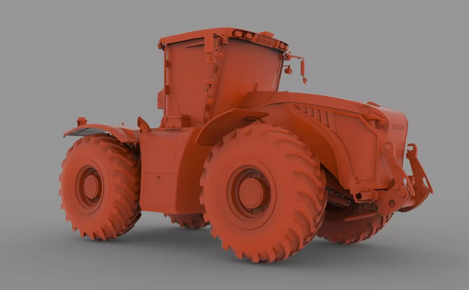 CLAAS XERION 4000 3D print model_2