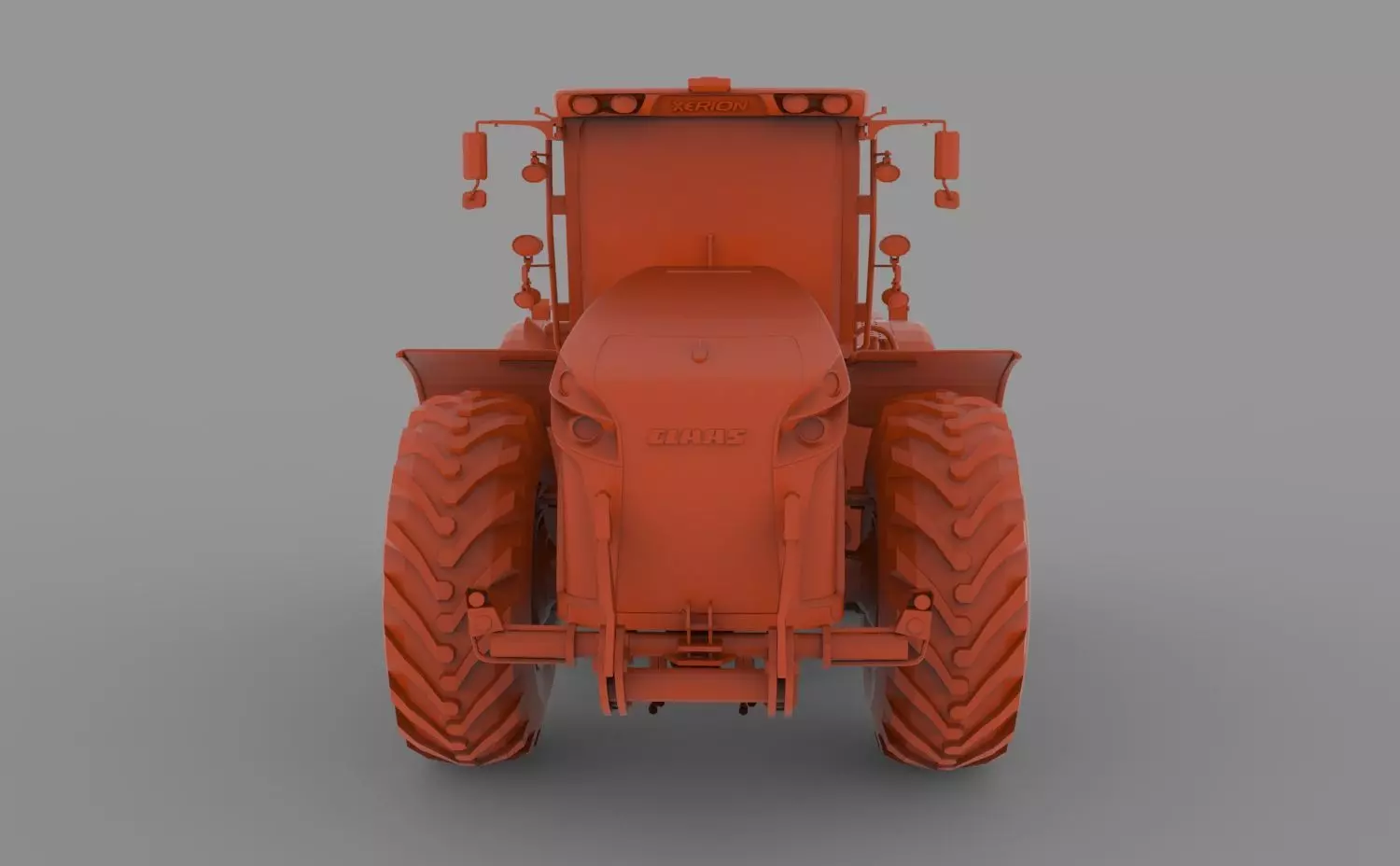 CLAAS XERION 4000 3D print model_1