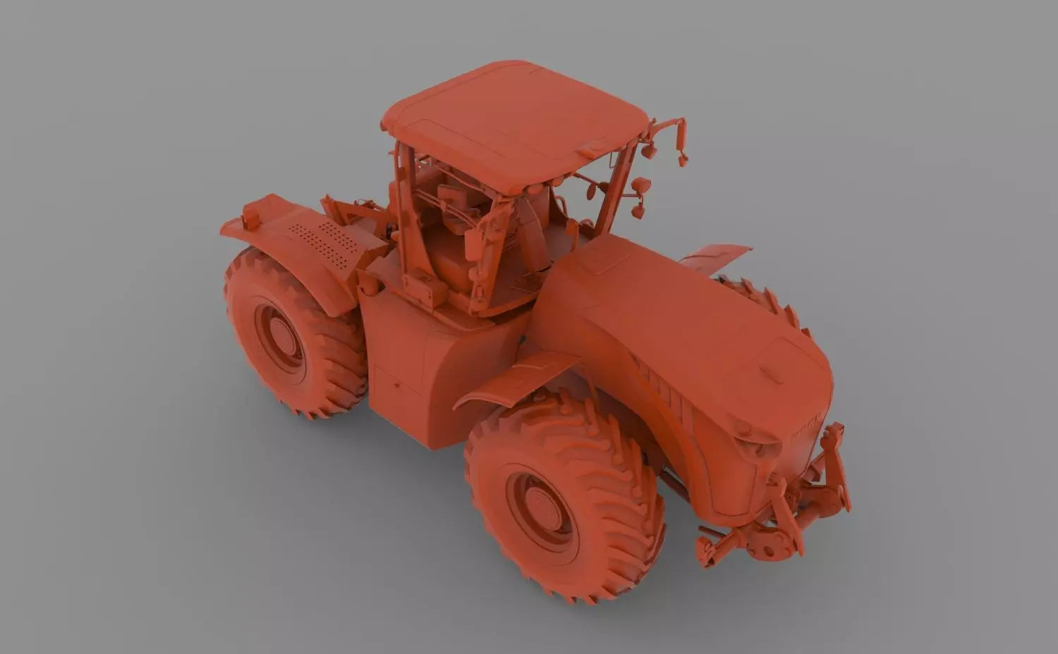 CLAAS XERION 4000 3D print model_6