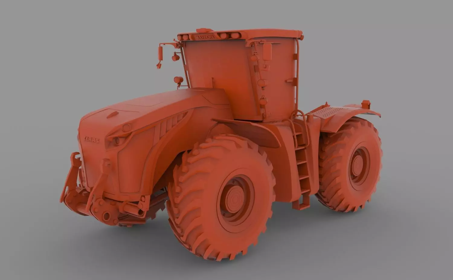 CLAAS XERION 4000 3D print model_0