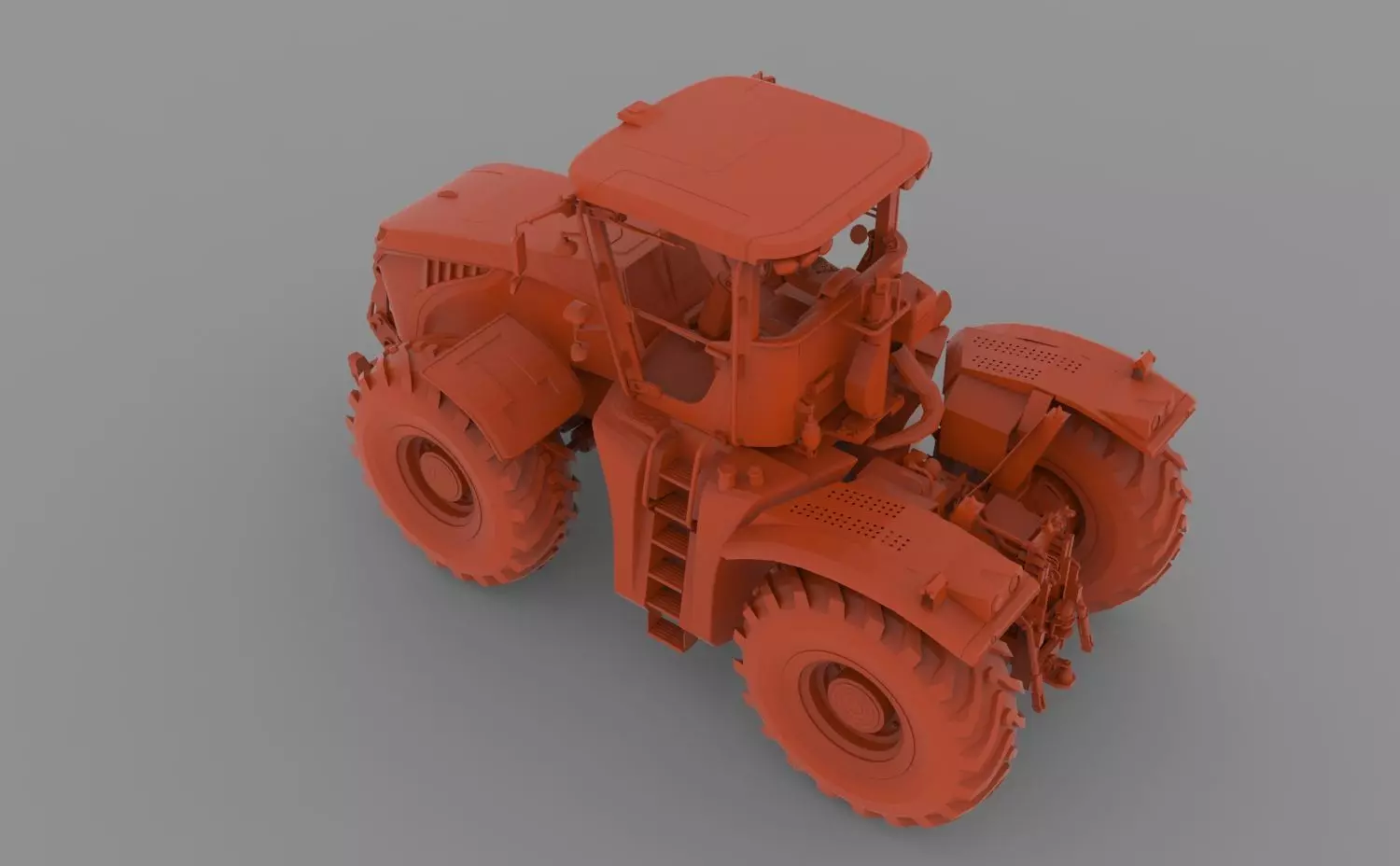CLAAS XERION 4000 3D print model_7