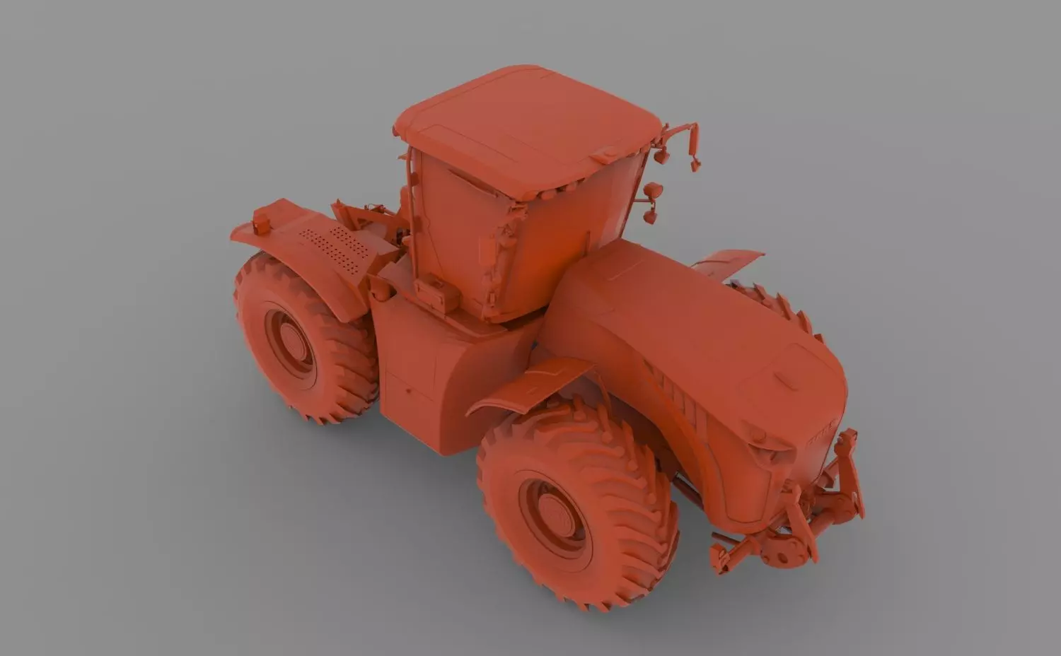CLAAS XERION 4000 3D print model_5