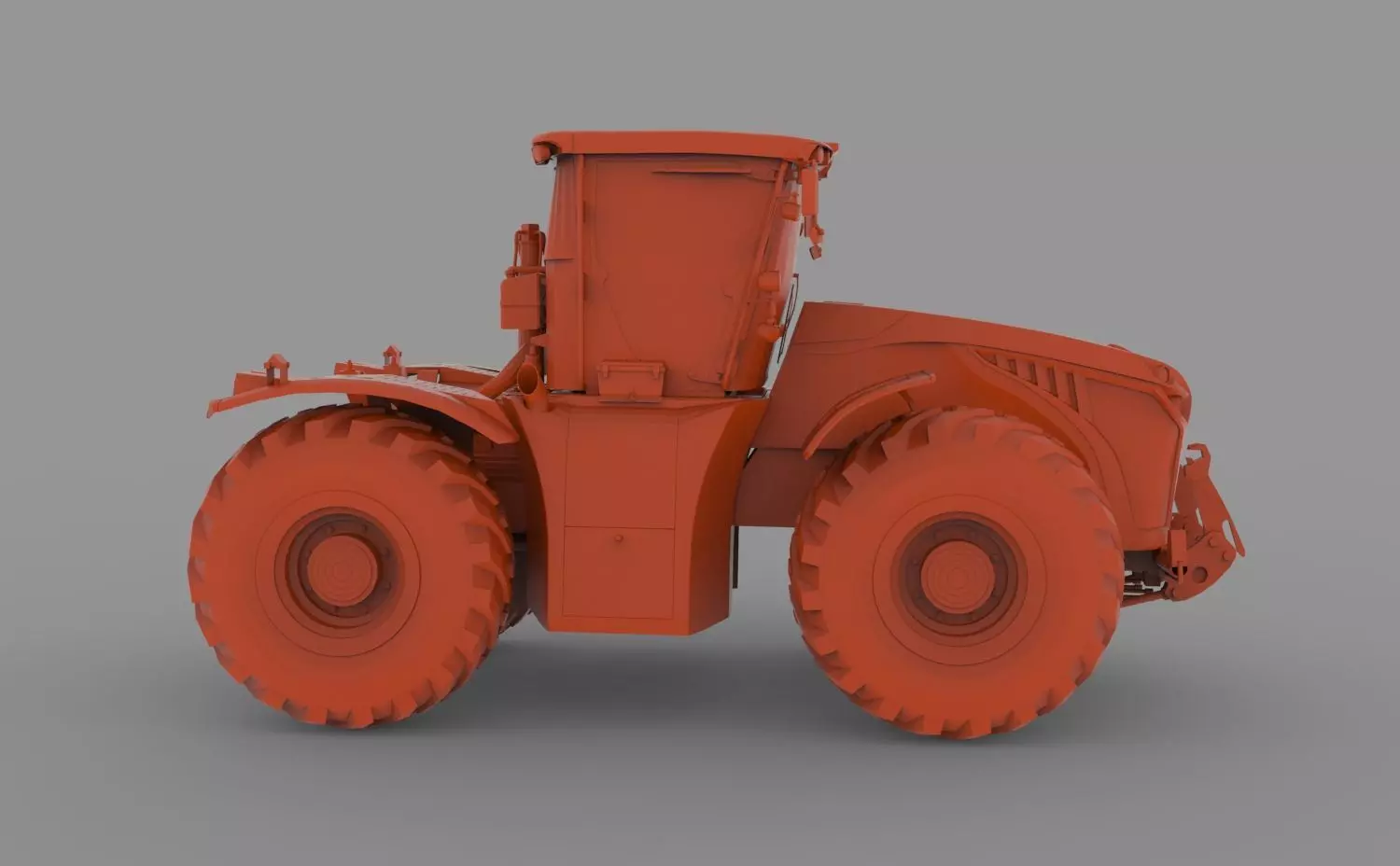 CLAAS XERION 4000 3D print model_3
