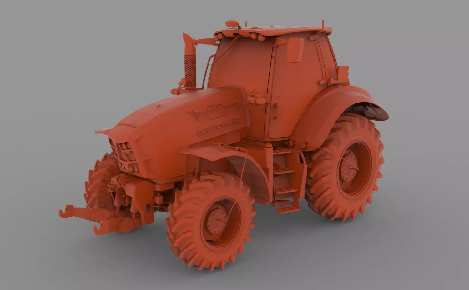 Deutz Fahr 7250 TTV 3D print model